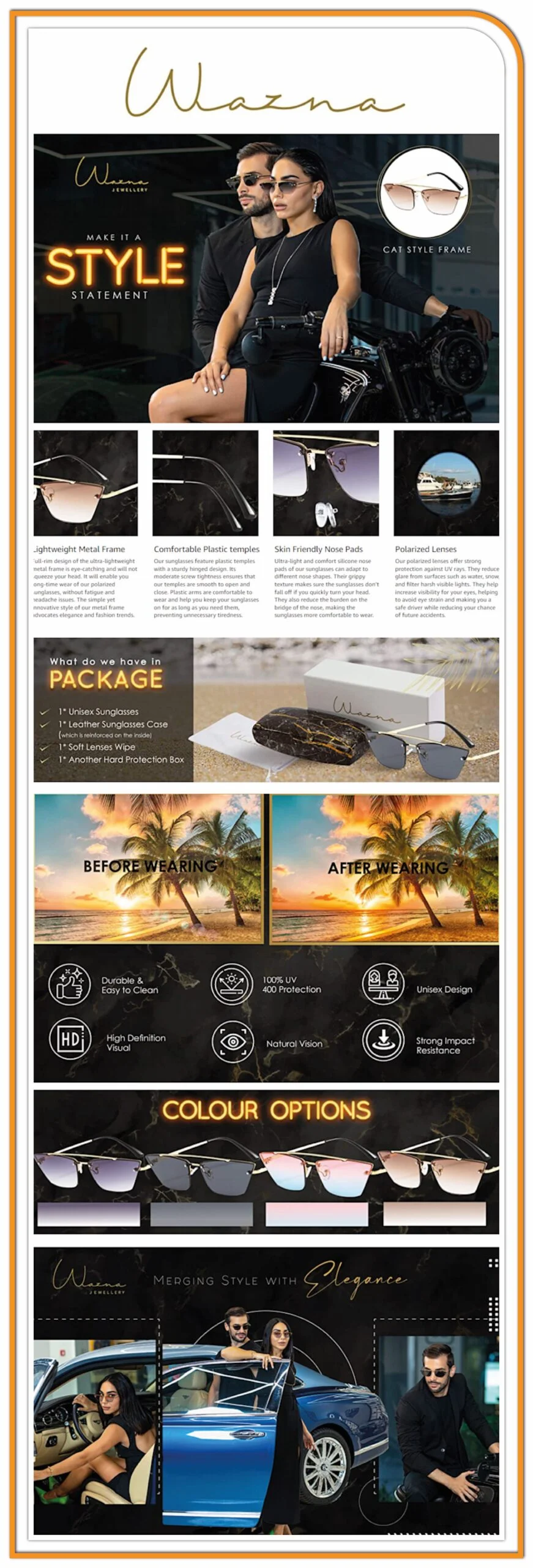 Basic A+ Content portfolio design by AMZ Station