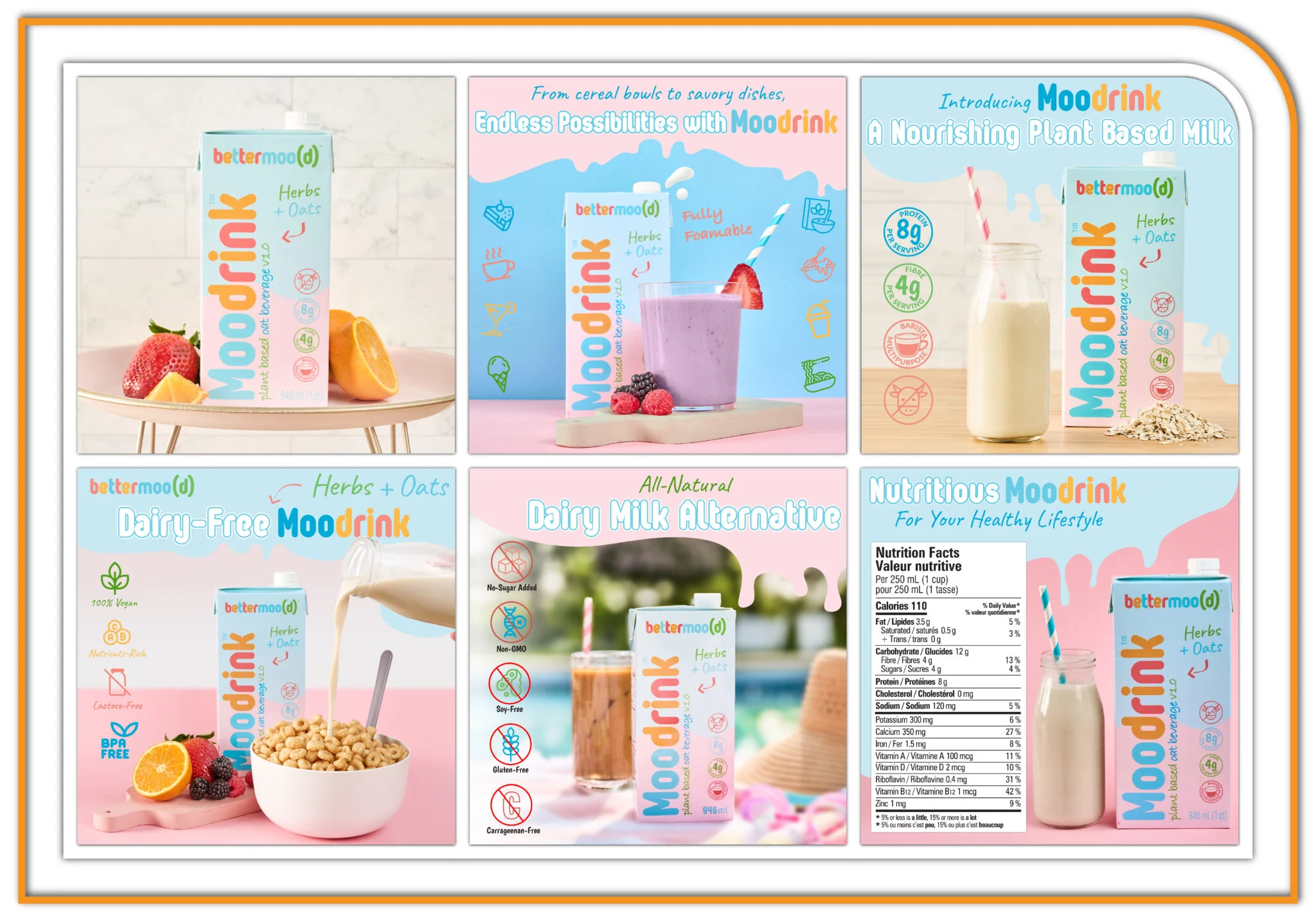 BetterMood listing image design portfolio