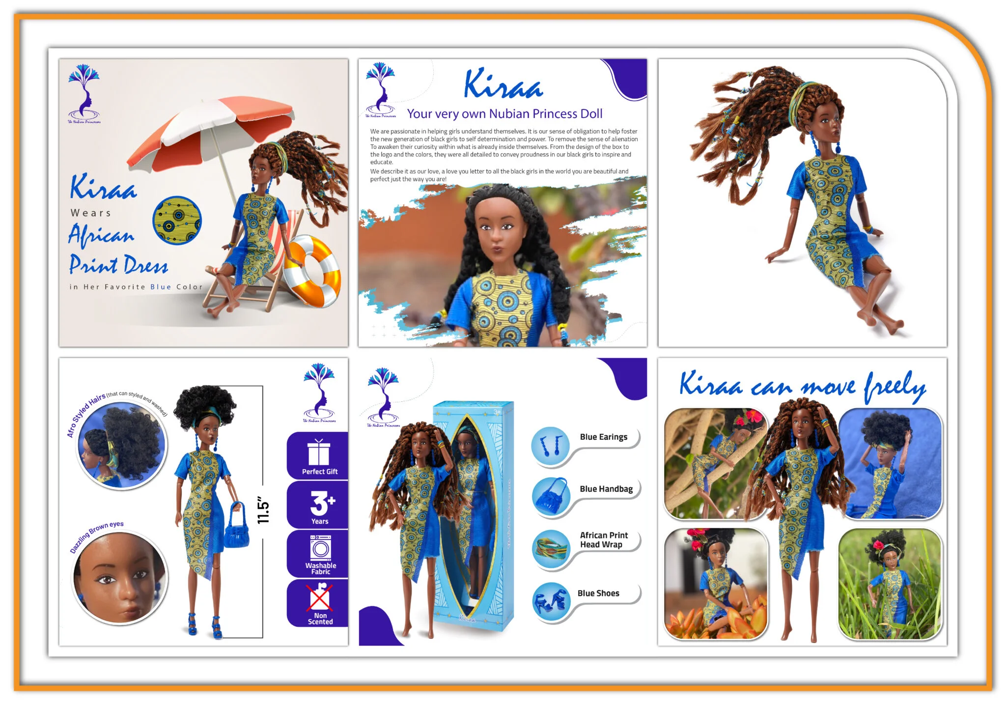 Kiara listing image design portfolio